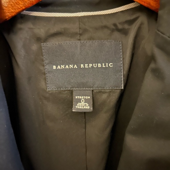 Banana Republic Blazer.  Black - Picture 3 of 3